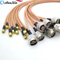 SMA RP-Male Gold Plated To N Male With LMR 400 Coaxial Cable 60cm